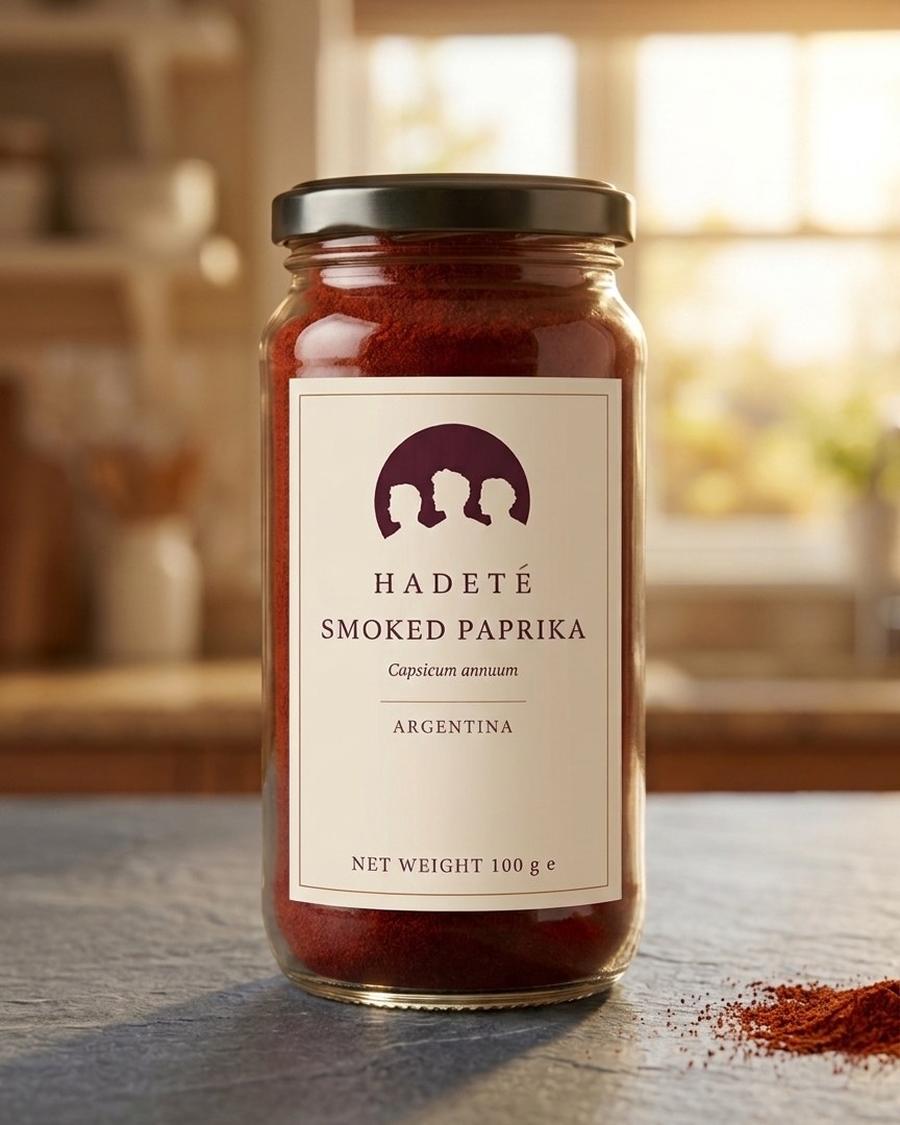 Jar of Hadeté smoked paprika